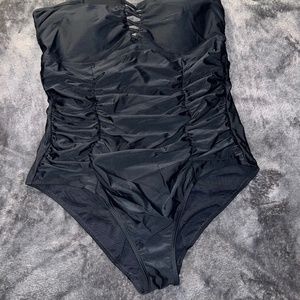 One Piece Black Torrid Bathing suite Size 2